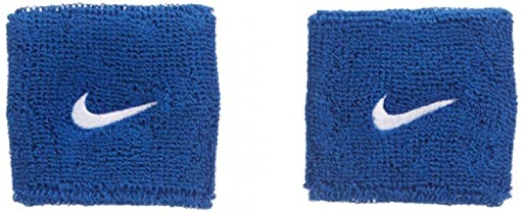 Nike Swoosh Wristbands (Royal Blue/White Osfm)