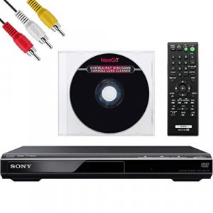 Sony DVPSR210P DVD Player - AV Cable - NEEGO Lens Cleaner