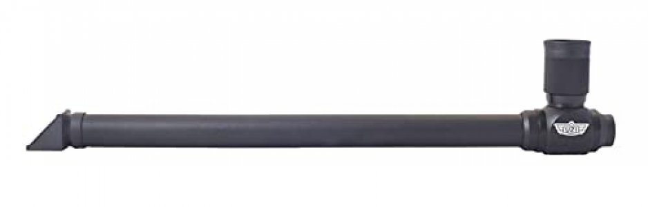 Uzi Periscope 20-Inch to 27-Inch Weatherproof Aluminum Periscope, 5x20 Magnification, Spy Observation Device, Black