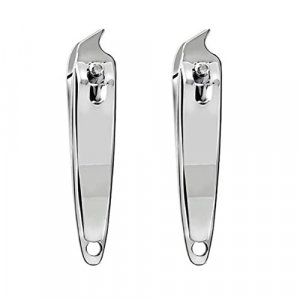  Solingen Nail Clippers, 2 Pcs Professional Sharp Tools Set, Stainless Steel Metal Made in Germany