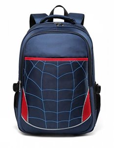 Boys Backpack for Kids Elementary School Bags Durable Kindergarten Bookbags (Royal Blue)
