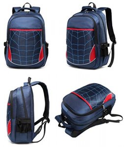 Boys Backpack for Kids Elementary School Bags Durable Kindergarten Bookbags (Royal Blue)