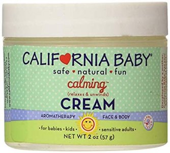 California Baby Calming Moisturizing Cream - Hydrates Soft, Sensitive Skin, Plant-Based, Vegan Friendly, Soothes Irritation 2oz