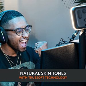 Logitech Litra Glow Premium LED Streaming Light with TrueSoft - Graphite