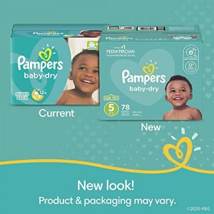 160 Count Pampers Swaddlers Diapers Size 1 Giant Pack 