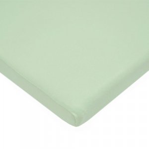 American Baby Company 100% Cotton Value Jersey Knit Bassinet Sheet - Celery
