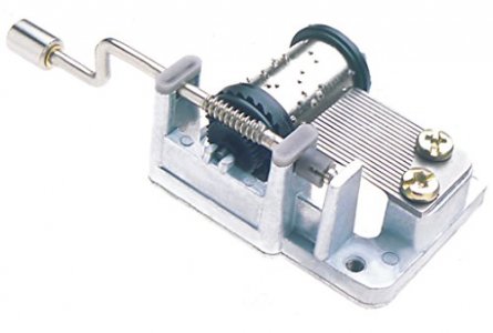 Kikkerland Stairway To Heaven Crank Music Box