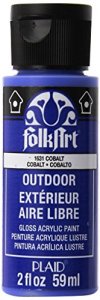 FolkArt Outdoor Acrylic Paint in Assorted Colors (2 Ounce), 1610 Wicker  White