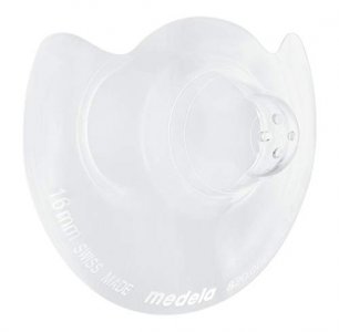 Medela Contact Nipple Shield, 16mm Extra Small, Nippleshield for  Breastfeeding with Latch Difficulties or Flat or Inverted Nipples, Made  Without BPA