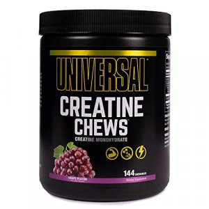 Universal Creatine Chews, Grape, 144-Count