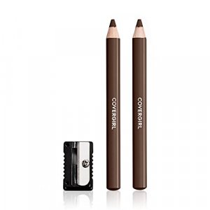 Covergirl Easy Breezy Brow Fill+Define Pencils, [505] Rich Brown, 2 Count (Packaging May Vary)
