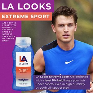 La Looks Extreme Sport Alcohol-Free Hair Gel | Level 10 Hold 20 Oz | 1-Unit