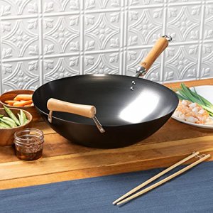 Cuisinart Chef's Classic Non-Stick Hard Anodized 14 inch Skillet with Helper Handle, 622-36hp1