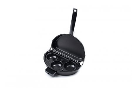  Norpro Nonstick Omelet Pan with Egg Poacher, One Size, As  Shown: Cookware Nonstick Egg Poacher: Home & Kitchen