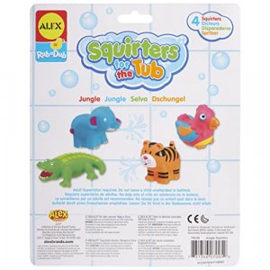 Alex Toys Rub A Dub Squirters For The Tub - Jungle