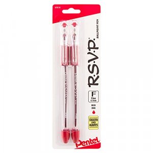 CREATIVE ART MATERIALS Caran D'ache Ballpoint Pen, Metal Red (849.070)