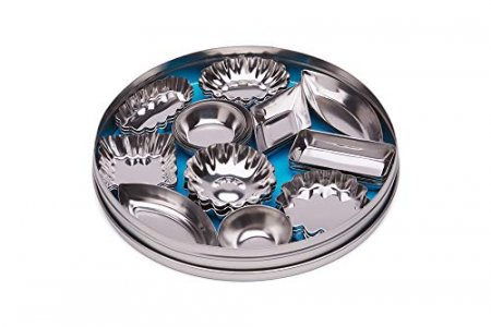 Lindy's - 5M871 Lindy's Stainless Steel 9 inch pie pan, Silver