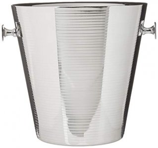 Elegance Lines 9-Inch Stainless Steel Doublewall Champagne Bucket