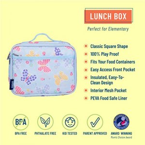 Wildkin Kids Insulated Clip-in Lunch Box for Boys & Girls, BPA