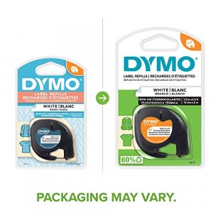Dymo Letratag Labeling Tape For Letratag Label Makers 1/2'' W X 6/5' L 1 Roll (18771)