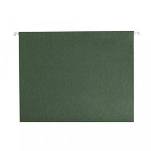 Smead Hanging File Folder, Legal Size(No Tabs), Standard Green, 25 Per Box (64110)