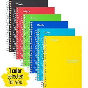 Mead Five Star Personal Spiral Notebook - 7