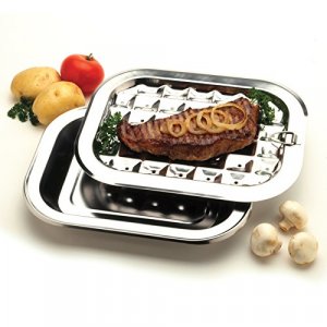 Nopro 12 X 9 Stainless Steel Roasting And Broiler Pan