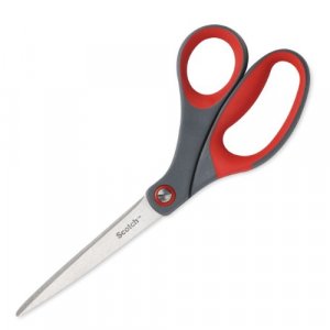 Fiskars Everyday Titanium Adult Scissors 2 Pack, 8 Inch, Gray