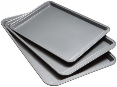 Usa Pan Bakeware Half Sheet Pan, Warp Resistant Nonstick Baking Pan, Made  In The Usa From Aluminized Steel 17 1/4 X12 1/4 X1 - Imported Products from  USA - iBhejo