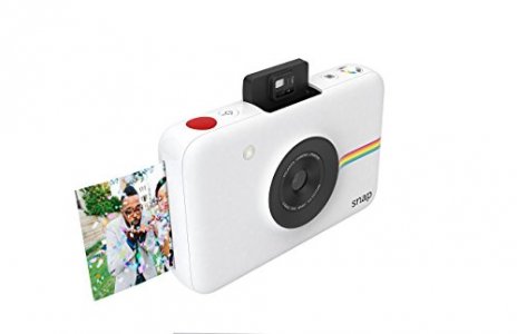 Polaroid Snap Instant Digital Camera (White) With Zink Zero Ink Printing Technology