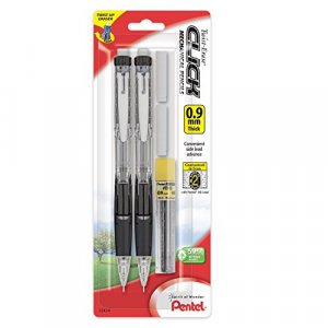 ParKoo Twist-Write Retractable Erasable Gel Pens, Fine Point 0.7 mm, N