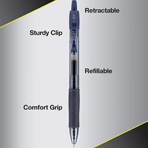 Pilot Dr. Grip LTD Gel Rollerball Pen Fine Point 0.7 mm Platinum