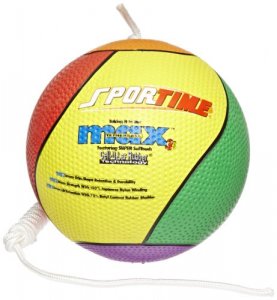 Playground Champion Sports Optic Yellow Tetherball Ball Tether Ball For Kids 