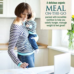 Garden Of Life Meal Replacement - Organic Raw Plant Based Protein Powder, Lightly Sweet, Vegan, Gluten-Free, 36.6Oz (2Lb 5Oz/1,038G) Powder