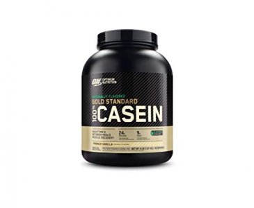 Optimum Nutrition Gold Standard 100% Micellar Casein Protein Powder, Naturally Flavored French Vanilla, 4 Pound