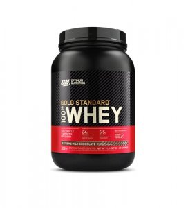 Optimum Nutrition Gold Standard 100% Whey Protein Powder, Extreme Milk Chocolate, 2 Pound