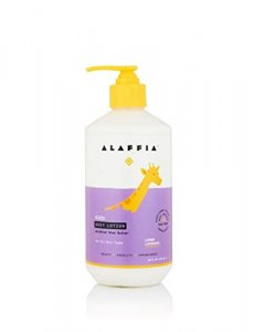 Alaffia Babies & Kids Shea Lotion, Lemon-Lavender, 16 Ounces