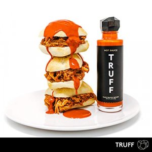 TRUFF Hot Sauce, Gourmet Hot Sauce with Ripe Chili Peppers, Black Truffle Oil, Organic Agave Nectar, Unique Flavor Experience in a Bottle, 6 oz.