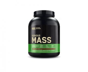 Optimum Nutrition Serious Mass Weight Gainer Protein Powder, Chocolate, 6 Pound