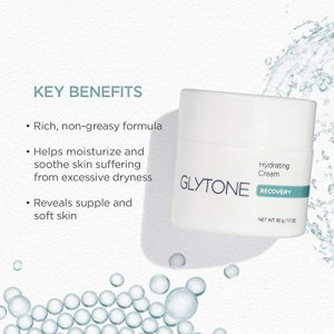 Glytone Hydrating Cream, Rich Non-Greasy With Glycerin And Sorbitol Face Moisturizer, Non-Comedogenic, Fragrance Free, 1.7 Oz.