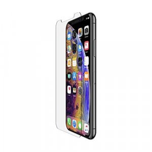 Belkin F8W911Zz Screenforce Tempered Glass Screen Protection For Iphone Xs Max, Clear