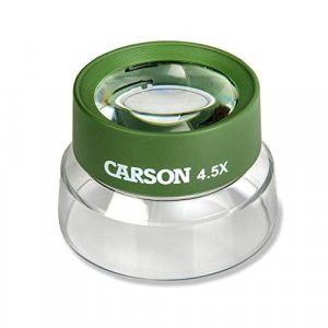 Carson Kids Bugloupe 4.5X Pre-Focused Stand Magnifier Loupe (Hu-55)