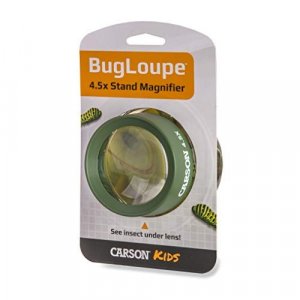 Carson Kids Bugloupe 4.5X Pre-Focused Stand Magnifier Loupe (Hu-55)