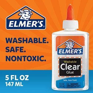 Elmer's Liquid School Glue, Washable, 4 Ounces Each, 12 Count - Great for  Making Slime
