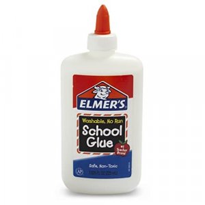  Elmer's Liquid School Glue, Clear, Washable, 5 Ounces