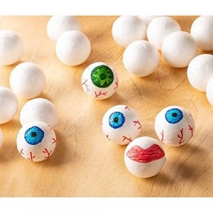 Juvale Foam Balls Bulk  100 Pack White Polystyrene Foam Ball
