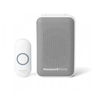 Honeywell Home RDWL313A2000/E Doorbell Portable Wireless Doorbell & Push Button - 3 Series, WHITE