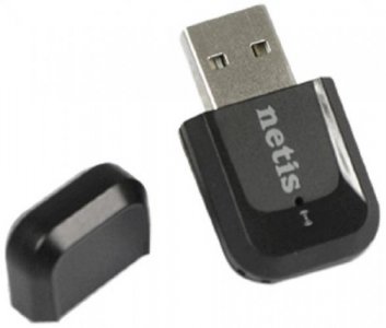 Netis Wf2123 Wireless N300 Nano Usb Adapter, Supports Windows, Mac Os, Linux, 2.4Ghz 300Mbps, 2T2R Mimo Technology