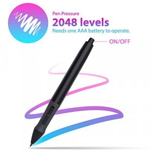 Huion 420 OSU Tablet Graphics Drawing Pen Tablet with Digital Stylus - 4 x 2.23 Inches