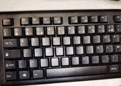 French European Language Keyboard (Black) (Usb) (Windows)